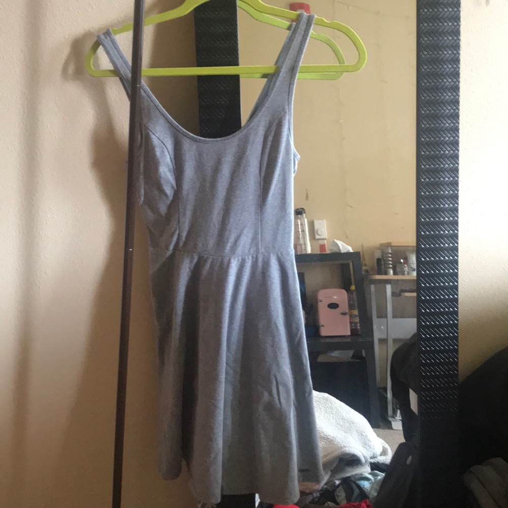 Gray dress